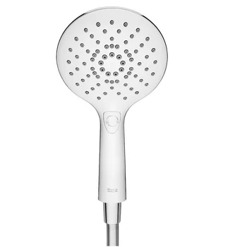 

Rock-PLENUM GO ROUND 120 3 function shower head WHITE/Chrome