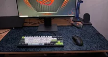 Desk-Mat Mouse-Pad Rubber-Gamer Computer Gaming Black Large 80x30cm/90x40cm Big Locking-Edge