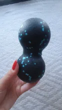 Pelota de miofascia EPP Lacrosse, Bola de masaje de cacahuete de alta densidad, ligera, Fitness, masaje de Fascia corporal, Yoga, ejercicio para aliviar el dolor