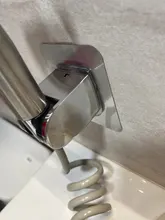 SHAI, recién llegado, soporte para cabeza de ducha montado en la pared, accesorio de baño, soporte de ducha ajustable de 7 velocidades, fácil de usar