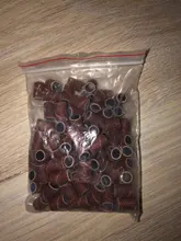 Bandas de limado de manicura, Lima de 6MM para Gel UV, removedor de esmalte acrílico para máquina de clavos eléctrica, 100 Uds., 80 #/120 #/180 #