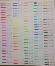 Conjunto de rotuladores de doble punta, Set de 12-120 rotuladores para dibujo artístico, obra de arte con acuarela