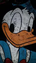 Black T-Shirt Daisy Duck Cartoon Print Sweet Women Cute Disney Fashion Tee-Tops Pullover