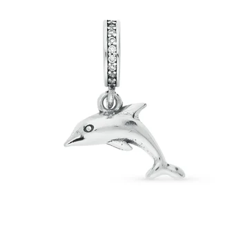 

Silver Pendant-charm with cubic zirconia sunlight sample 925