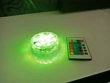 Night-Lamp Bowl Vase Party-Decoration Battery-Operated Remote-Controlled Garden Underwater