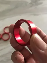 Aluminum-Alloy Fork-Washer-Cap Headset Stem-Spacer Road-Bike Cycling 4pcs 5/10/15/20mm