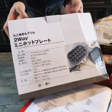 Pequeño fabricante de Takoyaki de la parrilla de barbacoa Mini sartén de carne de placas de pulpo máquina de bolas 20 agujeros 110V 220V, UE nos