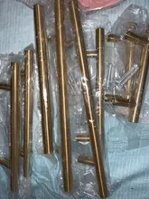 KAK Zinc Alloy Pearl Gold Cabinet Knobs Kitchen Door Handles Drawer Cupboard Door Handle