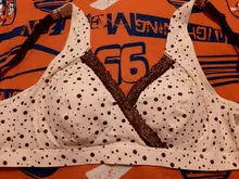 Sujetador de lactancia de encaje suave para mujeres embarazadas, ropa interior de algodón para alimentar a Bebé