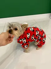 Soft Dog Pajams Fleece Dog Clothing For Dogs Jumpsuits Coat Warm Pet Dog Clothes For