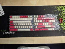 PBT Mx-Switches Key-Sa-Profile Keycaps Ball-Shape Through-Dolch Double-Shot Standard