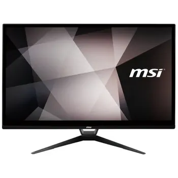 

All in One MSI Pro 22XT 9M-028XEU Pentium G5420 8GB 256GB SSD 21.5 "Touch S.O. Black