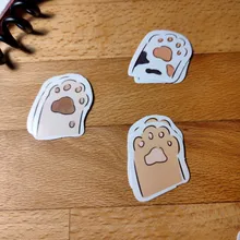 Lost a cat-mini pegatinas decorativas de papelería, conjunto de álbum diario de recortes, palo de etiqueta Kawaii, papelería