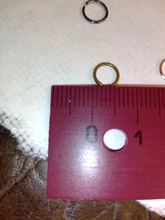 4/6/8/10mm 500/300/200/100 Uds. De anillos abiertos de Metal conectores de anillos partidos para fabricación de joyería DIY