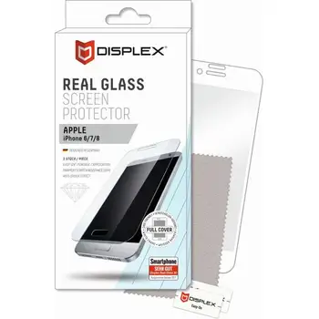 

Displex REAL 3D GLASS film protector transparent iPhone 6/7/8 1 piece (i)
