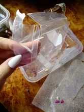 1 caja de hojas de flores prensadas reales, resina de margaritas secas, calcomanías de belleza para uñas, moldes de epoxi, embellecedores para fabricación de joyas