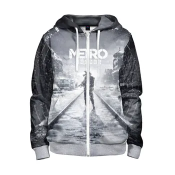 

Children's sweatshirt 3D with zipper Metro: Exodus