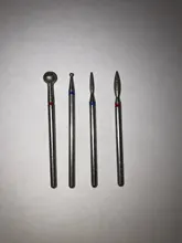 5/6/7 diamante uñas taladro mm broca para fresa conjunto cortadores de manicura del Piedra pedicura eléctrica Mill manicura máquina