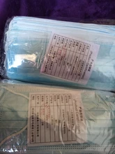 Mascarilla médica desechable no tejida, máscara quirúrgica de 3 capas con filtro, transpirable, antipolvo