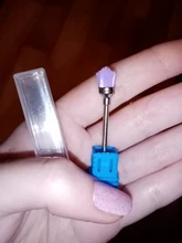 Broca de clavo de cerámica para manicura y pedicura, cortador de bolas pequeñas para pulir uñas en Gel