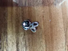 ELESHE-abalorio de plata de ley 925 con foto personalizada, colgante de estrella cuelga, Pulsera Original, regalo de joyería