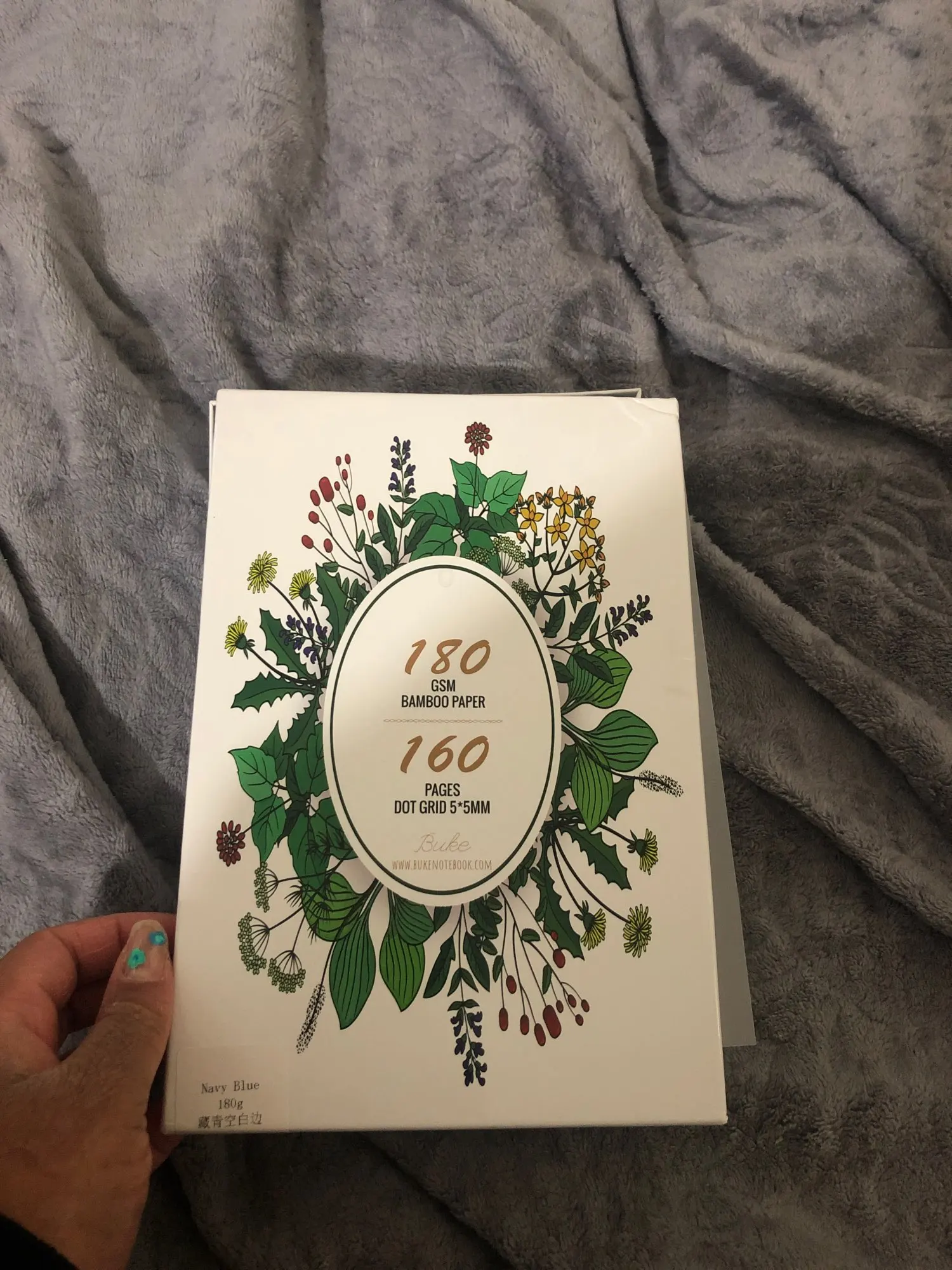 Bamboo Paper 180g Bullet Journal Forest Green Hardcover