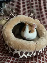 Soft Guinea Pig House Bed Cage for Hamster Mini Animal Mice Rat Nest Bed Hamster House