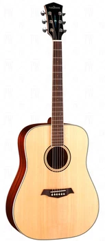 

S41 acoustic guitar, dreadnout, with case, Parkwood