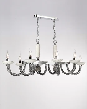 

Chandelier p17076/8cr Letisia