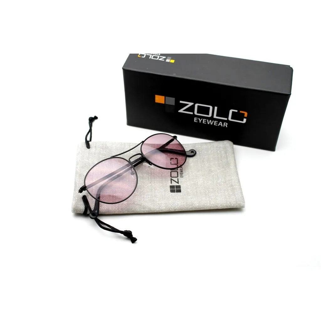 Zolo eyewear 7013 c4 черные розовые 51,19 ретро солнцезащитные очки