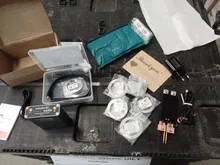 MinderRC-Mini soldador por puntos de 9 engranajes, máquina de soldadura por puntos, con bolígrafo de soldadura Extra de una sola mano, placa de níquel, batería 18650