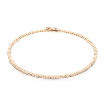 

Gold bracelet with diamonds sunlight sample 585