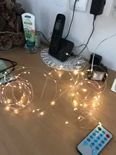 Fairy-Lights Remote-Control-Timer Twinkle-String Battery-Operated 100LED 8-Modes