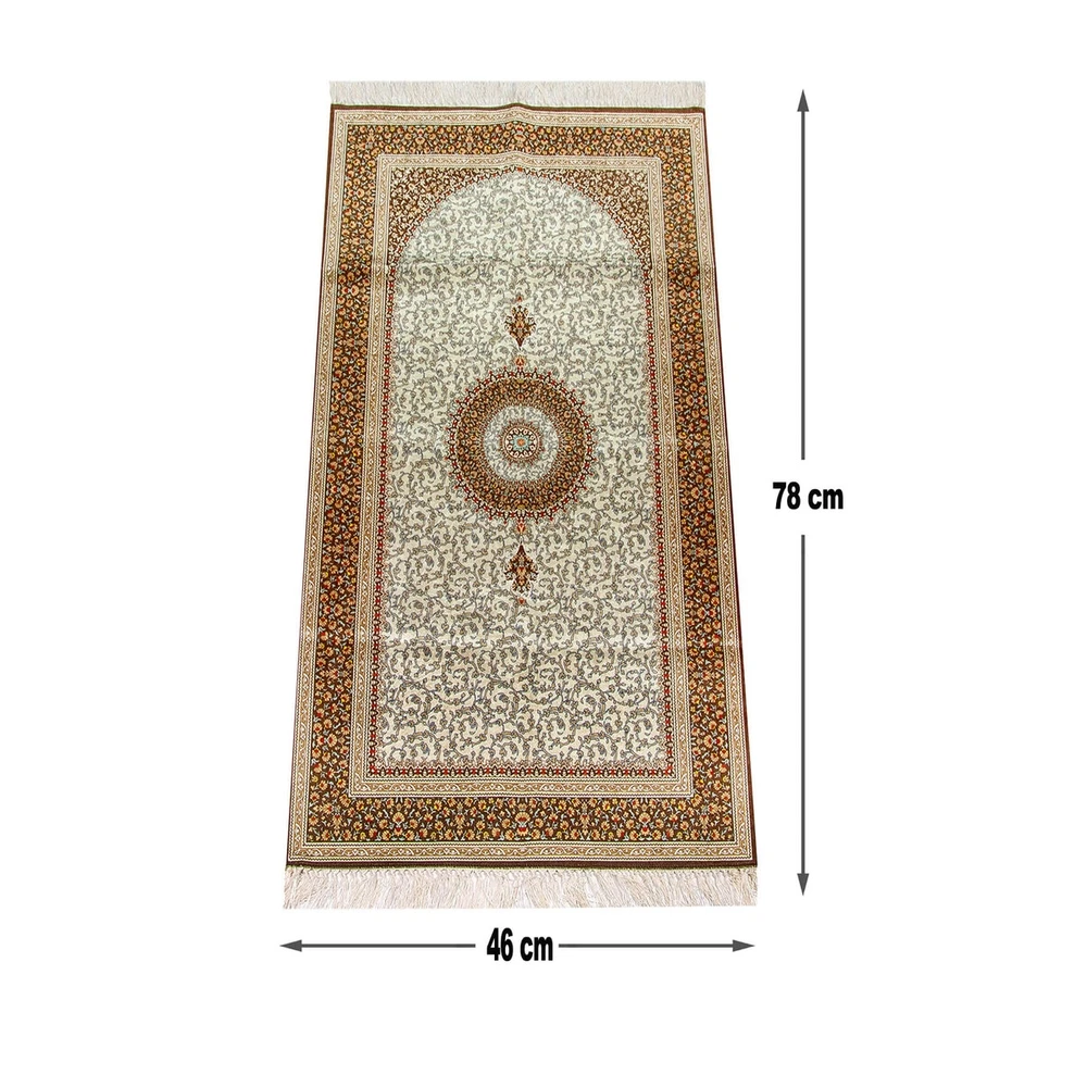 IQRAH İpekshah Silk Children's Secade-Red Color