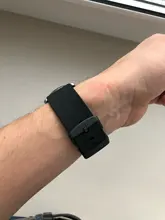 Anbeer-Correa de reloj de goma para hombre, 14mm, 18mm, 20mm, 22mm, 24mm, pulsera de repuesto de liberación rápida, de silicona deportiva negra