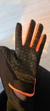 Guantes de ciclismo transpirables para hombre y mujer, manoplas de dedo completo con pantalla táctil, para verano e invierno, 1 par
