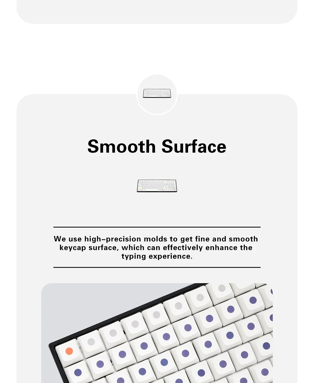 xda dot world dye sub keycap conjunto grosso pbt para teclado tkl ansi pontos