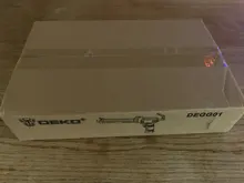 DEKO-pistola de pegamento eléctrica automática DEGG01, fusión en caliente, multifunción, costura eléctrica, costuras, pegamento resistente al agua