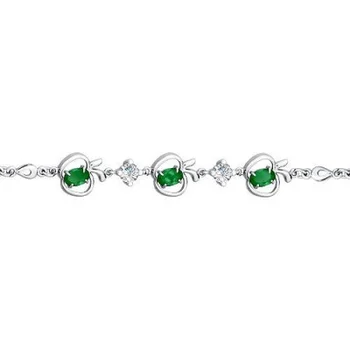 

Sokolov bracelet with 5 cubic zirconia Silver