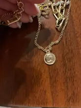 DAXI collar mujer colgante cadenas de oro luna collar cruz boho collar de perlas collares de moda 2020 collares largos accesorios mujer