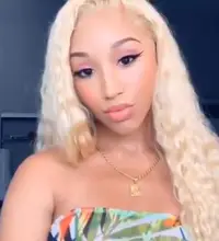 Ombre Rubio 613 peluca con malla Frontal Pre arrancado de la onda profunda Highglight de color HD transparente 13x6 Frontal de encaje pelucas de cabello humano