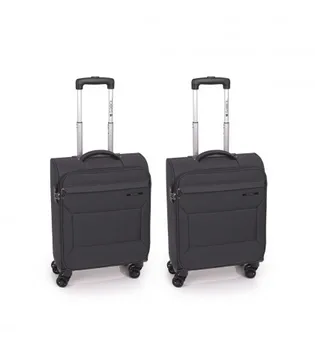 

Set 2 Suitcases Cabin Gabol Board Black