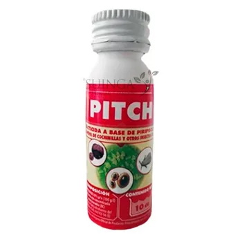 

Insecticide Pitch 10cc. Use against cochineal and white fly.
