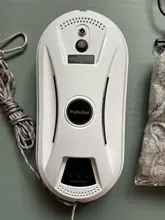 Robot aspirador ultradelgado para limpieza de ventanas, limpiador eléctrico de vidrio con control remoto para el hogar