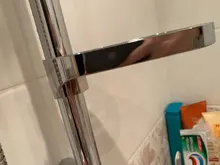 Dish-Holder Soap-Pallet Slide-Bar Shower-Rod Bathroom Gadget ABS Adjustable