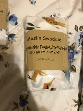 Manta de muselina para 100%, manta suave de algodón para bebé recién nacido, Toalla de baño, gasa, saco de dormir para niño, funda para cochecito, 120x120cm