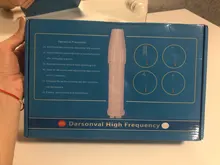 DARSONVAL-electrodo portátil de alta frecuencia, eliminador de manchas y acné, masajeador para tratamiento de la piel Facial, dispositivo de belleza Facial, salón de Spa, hogar