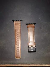 Correa de cuero de vaca Retro para Apple watch banda 44mm 40mm iWatch banda 42mm 38mm reloj pulsera Apple watch 5 4 3 21 38/42 44mm