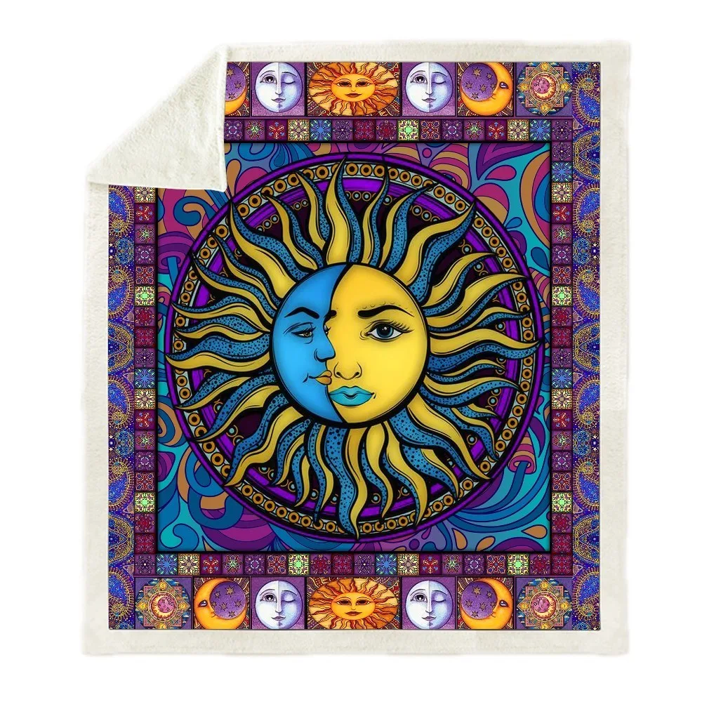 Sofa-Cushion-Yoga-Mat-Blanket-Picnic-Blanket-Thick-Double-layer-Plush-Anime-Oil-paint-3d-Digital (4)