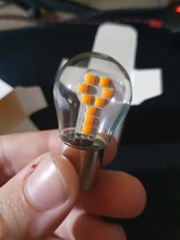 Auto-Brake-Light-Lamps Led-Bulb Car-Turn-Signal-Light R5W 1157 Bay15d P21w Led Amber
